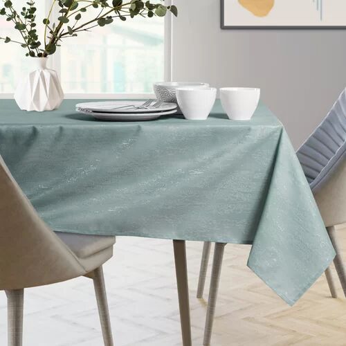 Brayden Studio Arikara Lotus Effect Tablecloth Brayden Studio Colour: Mint, Size: 120cm W x 120cm L  - Size: Large Brayden Studio Arikara Lotus Effect Tablecloth Brayden Studio Colour: Mint, Size: 120cm W x 120cm L  - Size: Large