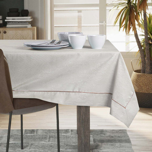 17 Stories Amelia-Brooke Tablecloth 17 Stories Colour: Cream, Size: 120cm W x 260cm L  - Size: Large 17 Stories Amelia-Brooke Tablecloth 17 Stories Colour: Cream, Size: 120cm W x 260cm L  - Size: Large