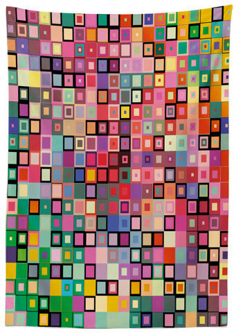 Ebern Designs Huebner Tablecloth Ebern Designs Size: 140cm W x 240cm L  - Size: 25cm H x 38cm W x 4cm D Ebern Designs Huebner Tablecloth Ebern Designs Size: 140cm W x 240cm L  - Size: 25cm H x 38cm W x 4cm D