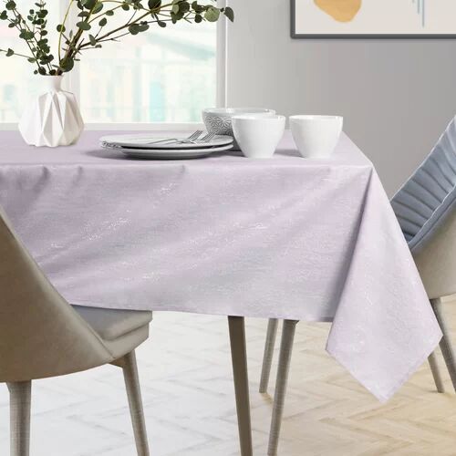 Brayden Studio Arikara Lotus Effect Tablecloth Brayden Studio Colour: Purple, Size: 110cm W x 110cm L  - Size: Large