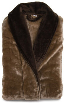 dressing gown  Size: L, Colour: Taupe  - Size: Large dressing gown  Size: L, Colour: Taupe  - Size: Large