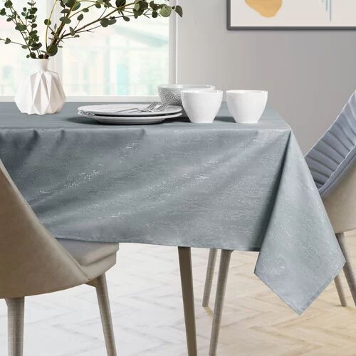 Brayden Studio Avienda Lotus Effect Tablecloth Brayden Studio Colour: Silver, Size: 140cm W x 500cm L  - Size: Large