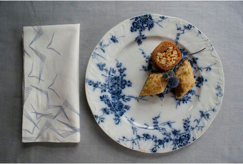 bennettandbates Thaksin Cotton Table Runner bennettandbates Colour: Blue  - Size: 950cm H X 1000cm W X 500cm D bennettandbates Thaksin Cotton Table Runner bennettandbates Colour: Blue  - Size: 950cm H X 1000cm W X 500cm D