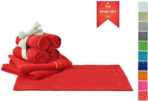 17 Stories Kissaki Towel Set 17 Stories Colour: Red  - Size: 17 Stories Kissaki Towel Set 17 Stories Colour: Red  - Size: