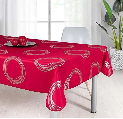 Latitude Run Tatig Tablecloth Latitude Run Colour: Red, Size: 150cm W x 300cm L  - Size: Small