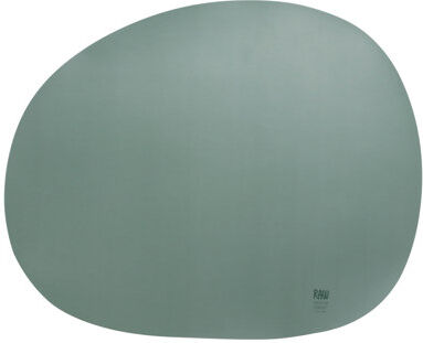 RAW Organic Placemat RAW Colour: Green  - Size: Double (4'6) RAW Organic Placemat RAW Colour: Green  - Size: Double (4'6)