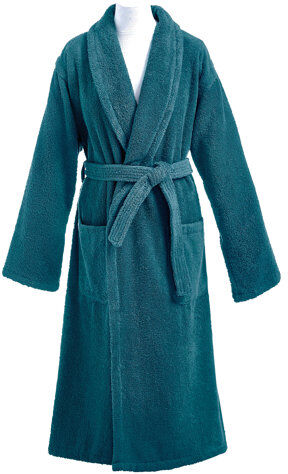 Ebern Designs Eichhorn Bathrobe Ebern Designs Colour: Emeraude, Size: Small  - Size: Rectangle 133 x 200cm Ebern Designs Eichhorn Bathrobe Ebern Designs Colour: Emeraude, Size: Small  - Size: Rectangle 133 x 200cm