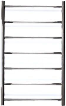 Belfry Heating Faith Vertical Straight Towel Rail Belfry Heating Size: 80cm H x 50cm W x 8cm D  - Size: 76cm H x 76cm W