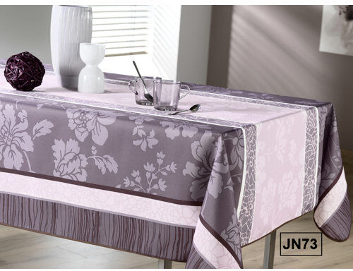 ClassicLiving Hunterdon Rose Winter Tablecloth ClassicLiving Colour: Purple/Pink, Size: 150cm W x 300cm L  - Size: Rectangle 249 x 351cm ClassicLiving Hunterdon Rose Winter Tablecloth ClassicLiving Colour: Purple/Pink, Size: 150cm W x 300cm L  - Size: Rectangle 249 x 351cm
