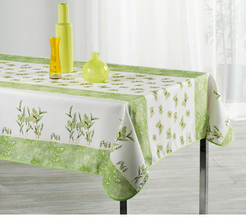 Lily Manor Degroot Butterflies Tablecloth Lily Manor Size: 150cm W x 350cm L  - Size: 40 cm H x 60 cm W Lily Manor Degroot Butterflies Tablecloth Lily Manor Size: 150cm W x 350cm L  - Size: 40 cm H x 60 cm W
