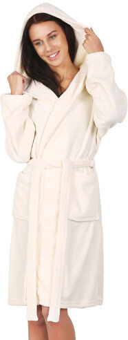 Symple Stuff Aliso Bathrobe Symple Stuff Colour: Cream, Size: XXXL  - Size: 2X-Large Symple Stuff Aliso Bathrobe Symple Stuff Colour: Cream, Size: XXXL  - Size: 2X-Large