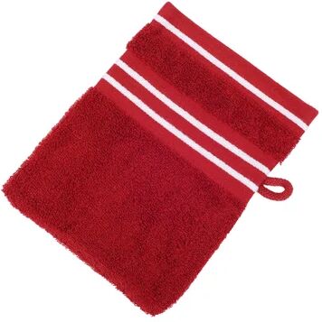 Rio Wash Mitt (Set of 4)  Colour: Bordeaux  - Size: 6cm H X 25cm W X 25cm D