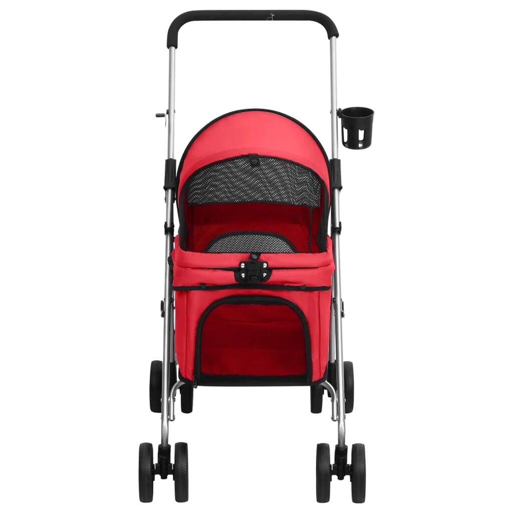 Archie & Oscar Dawnview Standard Stroller red 100.0 H x 76.0 W x 50.0 D cm