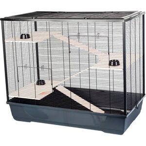 Archie & Oscar Van Buren Cage black/brown 83.0 H x 100.0 W x 54.0 D cm