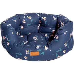 Danish Design Bolster Cushion in Navy black 26.0 H x 60.0 W x 56.0 D cm