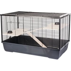 Archie & Oscar Russelville Cage black 61.0 H x 100.0 W x 54.0 D cm