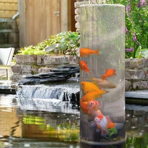 Ebern Designs Ubbink Fish Tower 100cm Acrylic 120.0 H x 20.0 W x 20.0 D cm