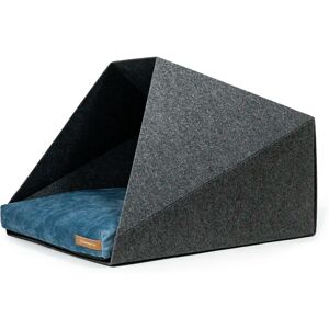 Rexproduct Pocket Hooded Dog Bed blue 45.0 H x 60.0 W x 63.0 D cm