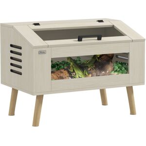 PawHut Small Animal Cage 60cm H x 80cm W x 50cm D