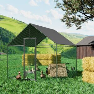 Archie & Oscar Chicken Run 276cm H x 300cm W x 207cm D Archie & Oscar Chicken Run 276cm H x 300cm W x 207cm D