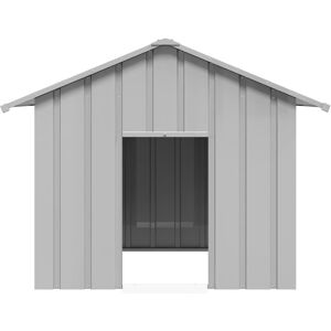 Archie & Oscar Barys Galvanised Steel Dog House Grey 102cm H x 131cm W x 101cm D Archie & Oscar Barys Galvanised Steel Dog House Grey 102cm H x 131cm W x 101cm D