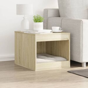 Ebern Designs Engineered Wood Litter Box Enclosure Sonoma Oak 42cm H X 47cm W X 59cm D Ebern Designs Engineered Wood Litter Box Enclosure Sonoma Oak 42cm H X 47cm W X 59cm D