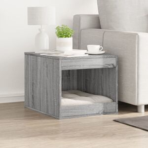 Ebern Designs Engineered Wood Litter Box Enclosure Grey Sonoma 42cm H X 47cm W X 59cm D Ebern Designs Engineered Wood Litter Box Enclosure Grey Sonoma 42cm H X 47cm W X 59cm D
