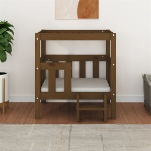 Archie & Oscar Marone Pet Bed Brown 65.5cm H x 43cm W x 70cm D Archie & Oscar Marone Pet Bed Brown 65.5cm H x 43cm W x 70cm D