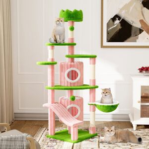 Archie & Oscar Amadahy 162cm H Cat Tree Pink 162cm H X 48cm W X 48cm D Archie & Oscar Amadahy 162cm H Cat Tree Pink 162cm H X 48cm W X 48cm D