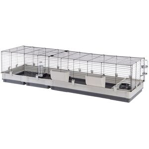 Archie & Oscar Ferplast Rabbit Cage Krolik 200 205 x 60 x 50cm Gray Gray 50cm H X 60cm W X 205cm D Archie & Oscar Ferplast Rabbit Cage Krolik 200 205 x 60 x 50cm Gray Gray 50cm H X 60cm W X 205cm D