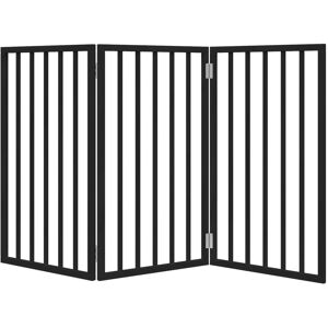 Archie & Oscar Wyanet Solid Wood Dog House Door Black 90cm H x 150cm W x 2cm D Archie & Oscar Wyanet Solid Wood Dog House Door Black 90cm H x 150cm W x 2cm D