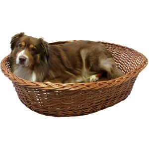 Silvio Design Natural Willow Pet Basket with Cushion - Small to Large Silvio Design Natural Willow Pet Basket with Cushion - Small to Large