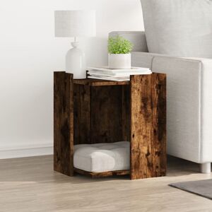 Gracie Oaks Engineered Wood Litter Box Enclosure Smoked Oak 51cm H x 42cm W x 42cm D Gracie Oaks Engineered Wood Litter Box Enclosure Smoked Oak 51cm H x 42cm W x 42cm D