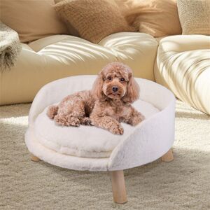 Archie & Oscar Kaela Round Pet Sofa Beige 38.2cm H x 41.5cm W x 41.5cm D Archie & Oscar Kaela Round Pet Sofa Beige 38.2cm H x 41.5cm W x 41.5cm D