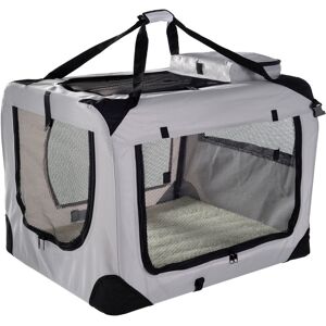 Archie & Oscar Chorley Pet Carrier Grey Large (52 cm H x 52 cm W x 70 cm L) Archie & Oscar Chorley Pet Carrier Grey Large (52 cm H x 52 cm W x 70 cm L)