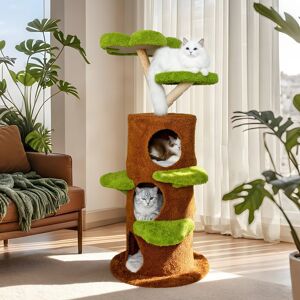 Archie & Oscar Scratching Post Brown;Green 148cm H X 61cm W X 61cm D Archie & Oscar Scratching Post Brown;Green 148cm H X 61cm W X 61cm D