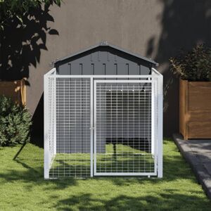 Archie & Oscar Whigham Dog House Anthracite 123 cm H x 117 cm W x 201 cm D Archie & Oscar Whigham Dog House Anthracite 123 cm H x 117 cm W x 201 cm D