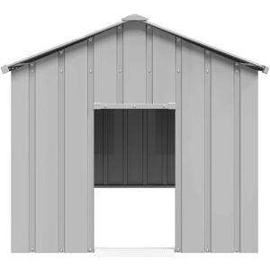 Archie & Oscar Barys Galvanised Steel Dog House Grey 101cm H x 113cm W x 153cm D Archie & Oscar Barys Galvanised Steel Dog House Grey 101cm H x 113cm W x 153cm D