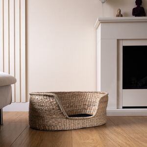 Archie & Oscar Natural Seagrass Pet Bed Med And Mat Beige 26cm H x 69cm W x 45cm D Archie & Oscar Natural Seagrass Pet Bed Med And Mat Beige 26cm H x 69cm W x 45cm D