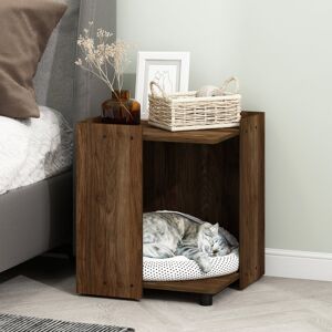 Archie & Oscar Braelyn Litter Box Enclosure Walnut 51.1cm H X 42.3cm W X 42.3cm D Archie & Oscar Braelyn Litter Box Enclosure Walnut 51.1cm H X 42.3cm W X 42.3cm D
