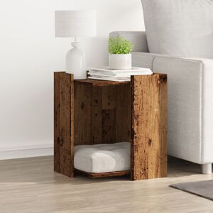 Gracie Oaks Engineered Wood Litter Box Enclosure Old Wood 51cm H x 42cm W x 42cm D Gracie Oaks Engineered Wood Litter Box Enclosure Old Wood 51cm H x 42cm W x 42cm D