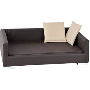 Archie & Oscar Katarina Dog Sofa Brown 32cm H x 100cm W x 65cm D Archie & Oscar Katarina Dog Sofa Brown 32cm H x 100cm W x 65cm D