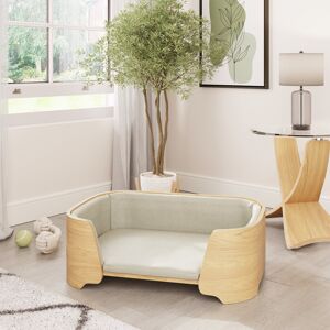 Archie & Oscar Luxury Curved Wood Dog Bed Oak Small (11 -25 lbs) Archie & Oscar Luxury Curved Wood Dog Bed Oak Small (11 -25 lbs)