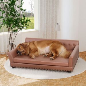 Archie & Oscar Dog Sofa Brown 40cm H X 120cm W X 78cm D Archie & Oscar Dog Sofa Brown 40cm H X 120cm W X 78cm D