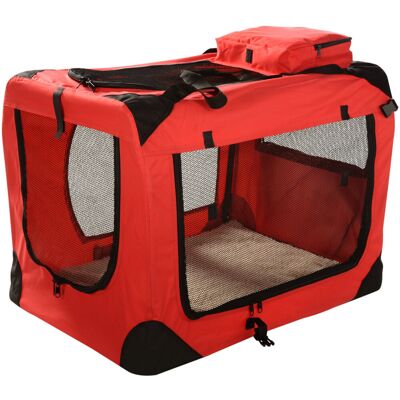 Archie & Oscar Chorley Pet Carrier Red Extra Large (58 cm H x 56 cm W x 81 cm L) Archie & Oscar Chorley Pet Carrier Red Extra Large (58 cm H x 56 cm W x 81 cm L)