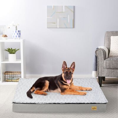 UNHO Dog Mat in Grey Grey 10cm H x 120cm W x 90cm D UNHO Dog Mat in Grey Grey 10cm H x 120cm W x 90cm D