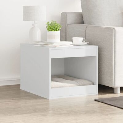 Ebern Designs Engineered Wood Litter Box Enclosure White 42cm H X 47cm W X 59cm D Ebern Designs Engineered Wood Litter Box Enclosure White 42cm H X 47cm W X 59cm D