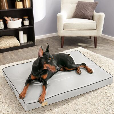 UNHO Dog Mat in Grey Grey 10cm H x 110cm W x 85cm D UNHO Dog Mat in Grey Grey 10cm H x 110cm W x 85cm D