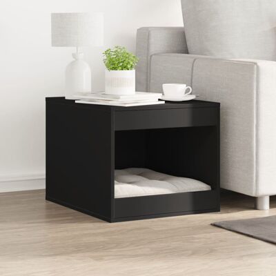 Ebern Designs Engineered Wood Litter Box Enclosure Black 42cm H X 47cm W X 59cm D Ebern Designs Engineered Wood Litter Box Enclosure Black 42cm H X 47cm W X 59cm D