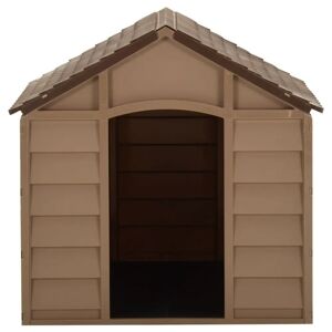 Archie & Oscar Quintana Dog House brown 26.77 H x 28.15 W x 71.5 D cm